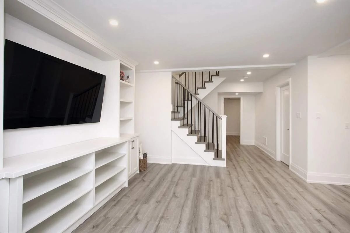 Completed second storey addition in Alderwood