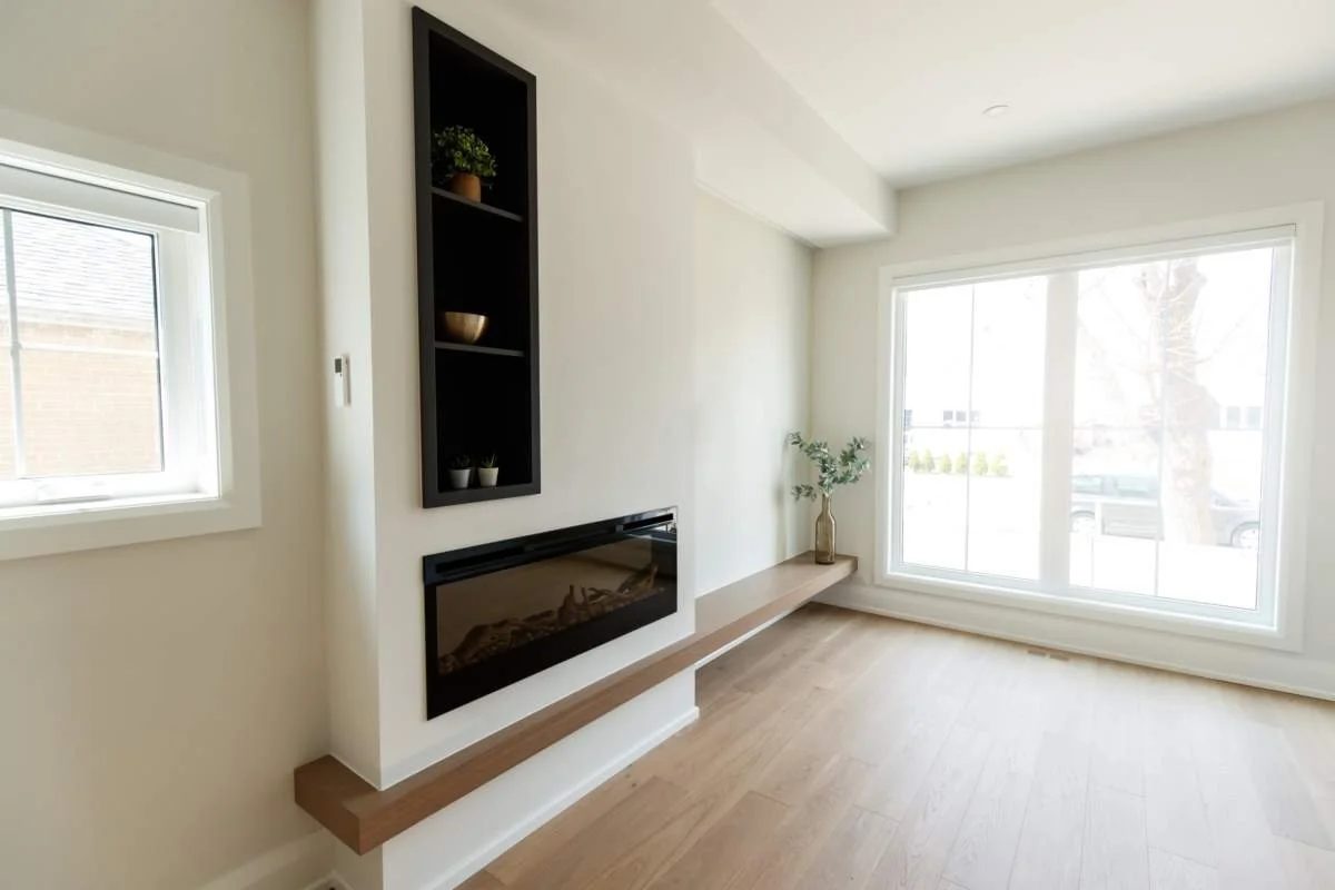 Completed second storey addition in Etobicoke