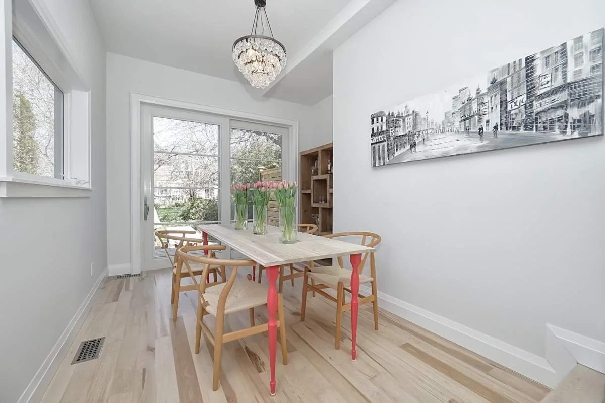Completed second storey addition in New Toronto