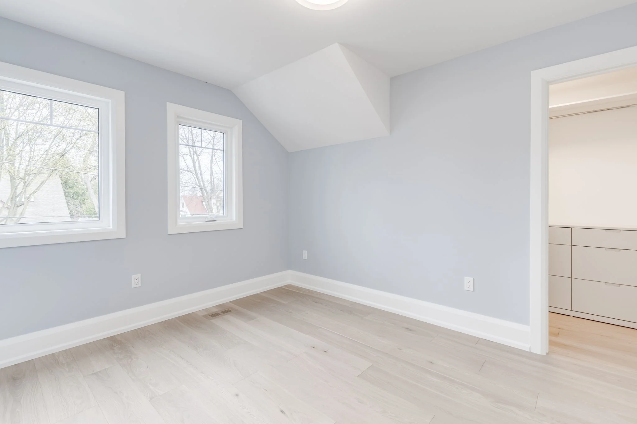 Completed home addition in Etobicoke